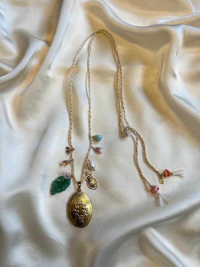 nina des criquets Collier "HERBA"