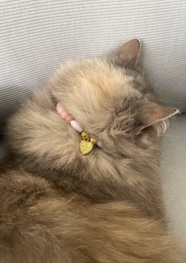 Nina Des Criquets Collier "MOCHI" Quartz Rose