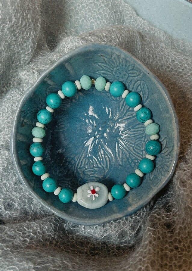 Nina Des Criquets Collier "MOCHI" Turquoise