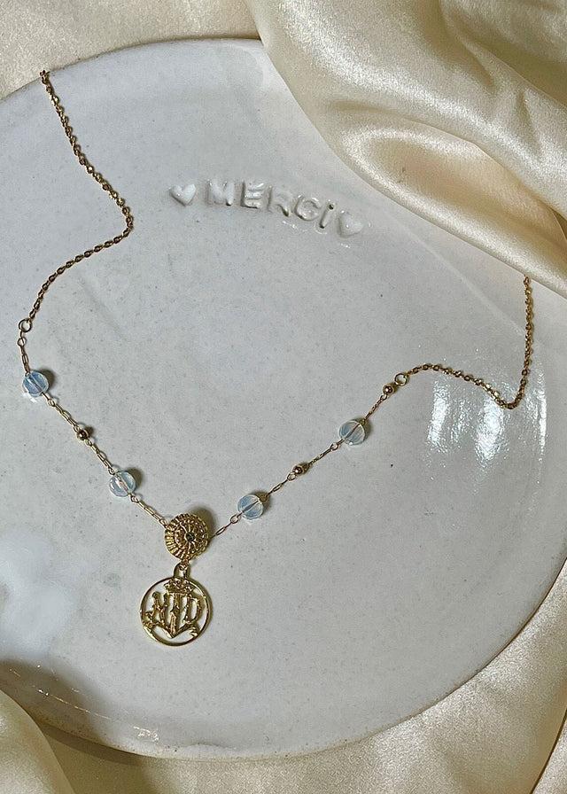 nina des criquets Collier "PERLA"