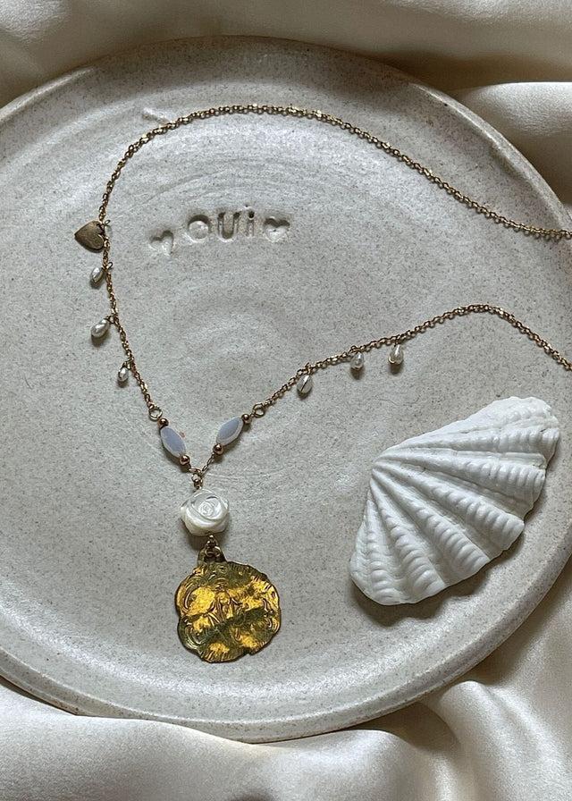 nina des criquets Collier "POEMA"