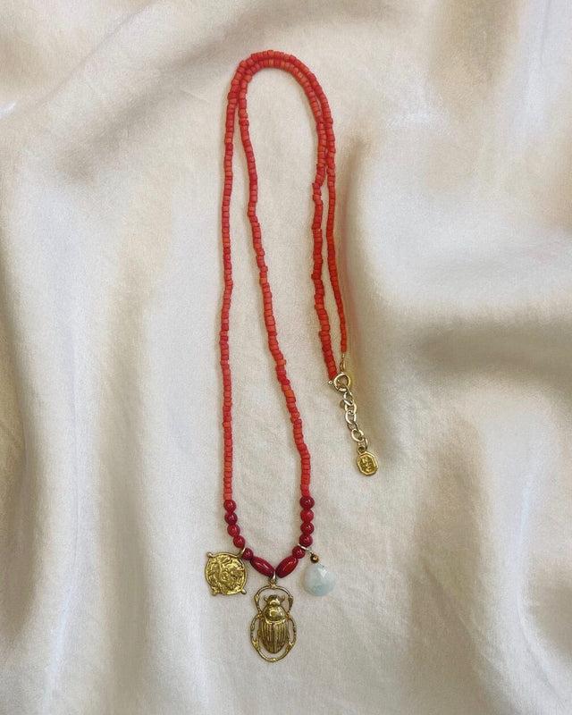 nina des criquets Collier "RUBEN"