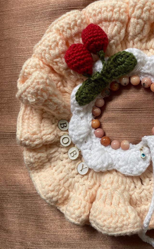 Nina Des Criquets Collier "YVONNE" Rhodonite