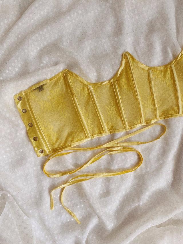 Nina Des Criquets Corset "NEGRONI" Jaune