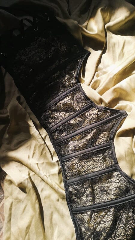Nina Des Criquets Corset "Négroni" Noir