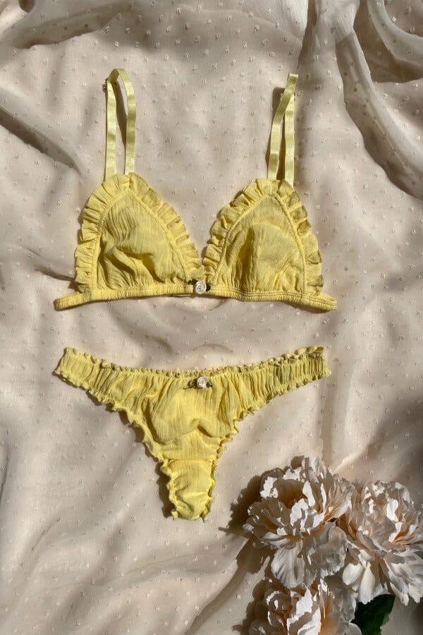 nina des criquets Définir "LOUISETTE" Jaune