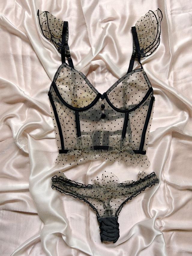 nina des criquets Ensemble "BORIS" Noir