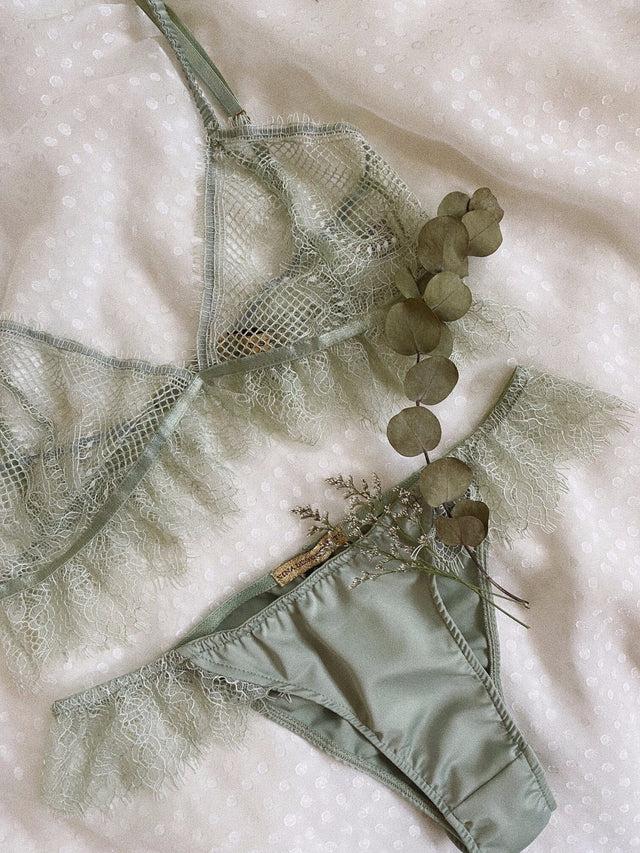 Nina Des Criquets Ensemble "CHANTAL" Vert Amande