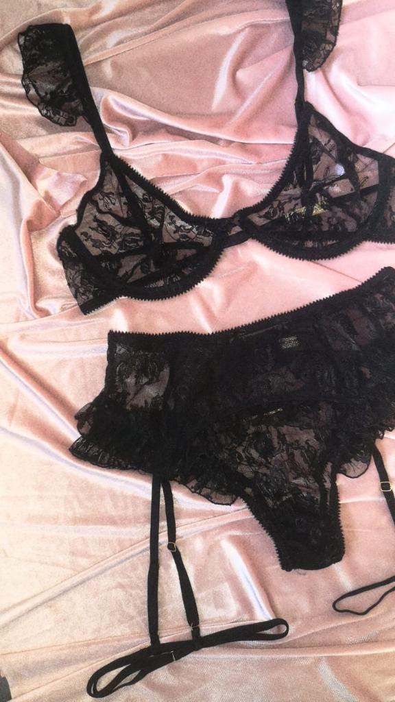 Nina Des Criquets Ensemble "FANNY" Noir