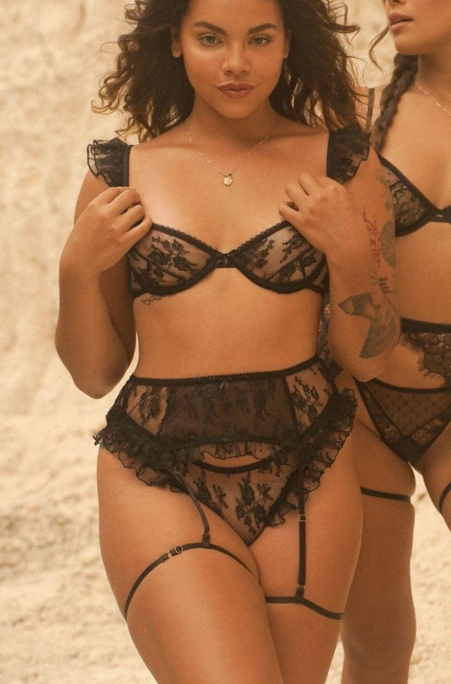 nina des criquets Ensemble "FANNY" Noir