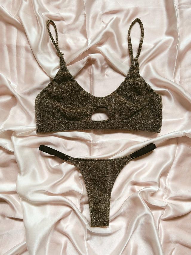 nina des criquets Ensemble "MAYA" Or