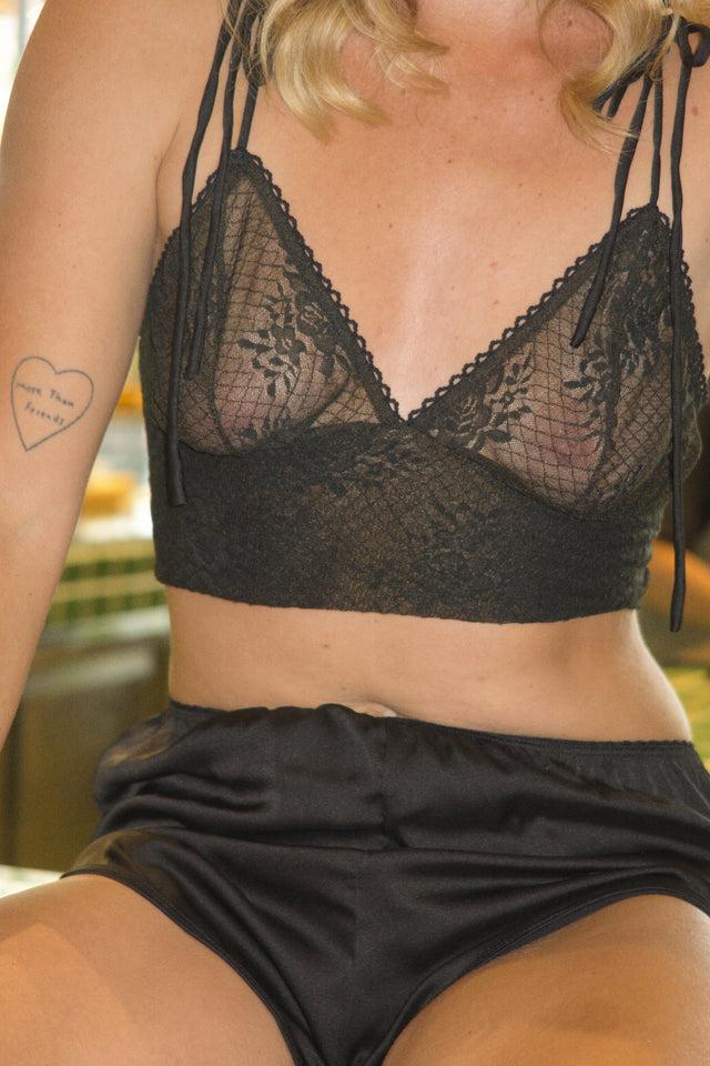 nina des criquets Ensemble "SOFIA" noir