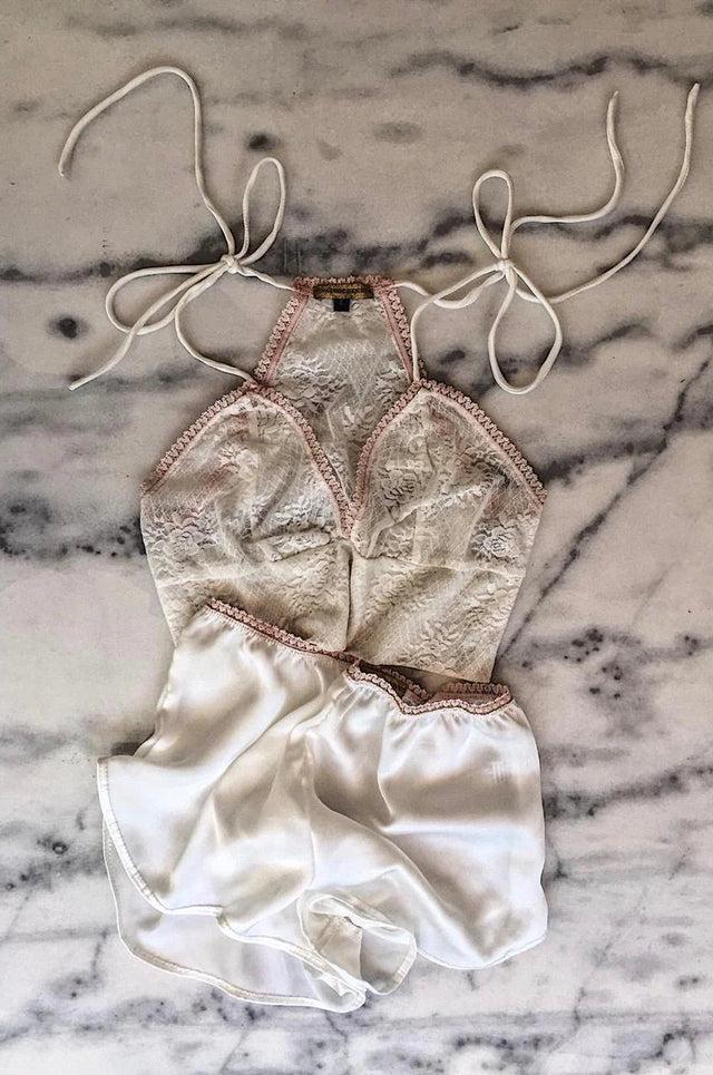 Nina Des Criquets Ensemble "SOPHIA" Blanc