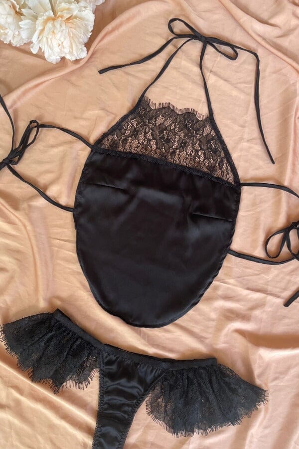 nina des criquets Ensemble "ZISLA" Noir