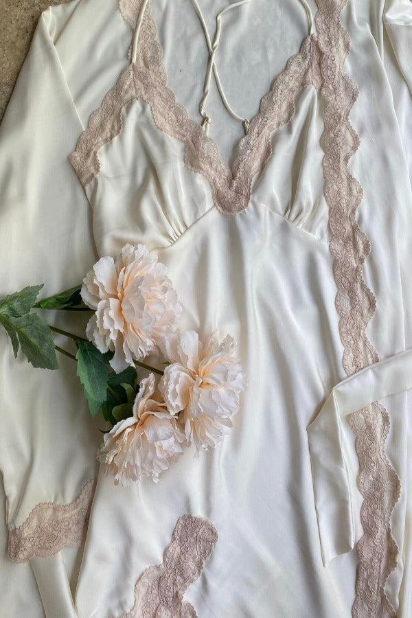 Nina Des Criquets Kimono "MADELEINE" Crème