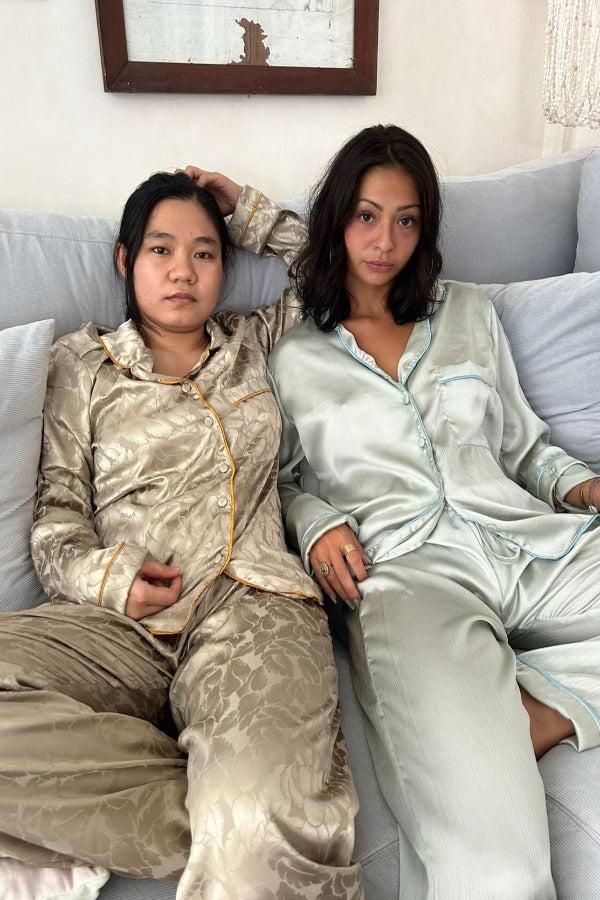 Nina Des Criquets Pyjama "CHARLOTTE" Chantilly