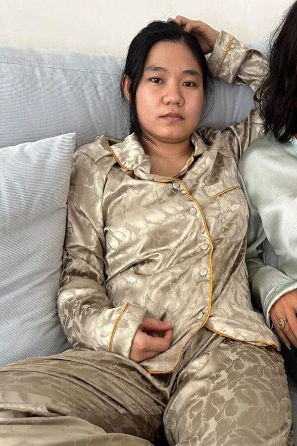 nina des criquets Pyjama "CHARLOTTE" feuille de sauge