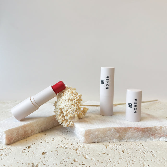 nohèm Baume à lèvres teinté rouge