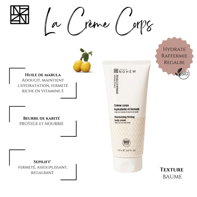 Nohèm Crème Raffermissante Corps