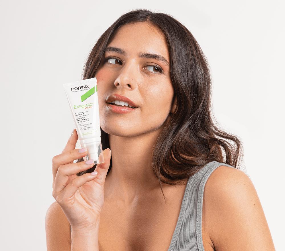 noreva Fluide solaire matifiant SPF50+