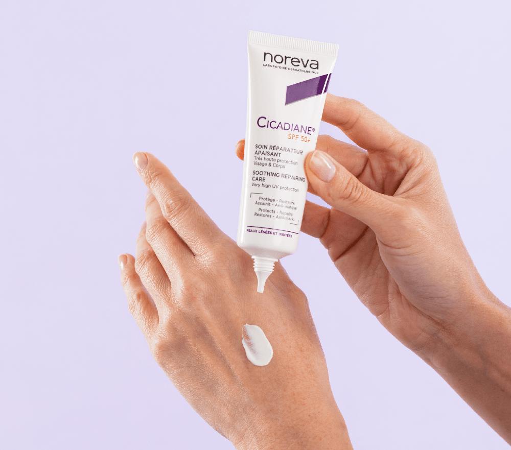 Noreva Soin Réparateur Apaisant – Crème SPF50+
