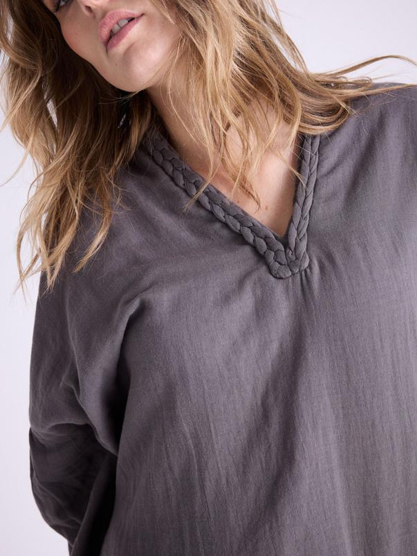 Notshy Blouse Coton Clovis Blouse Double Gaze De Coton