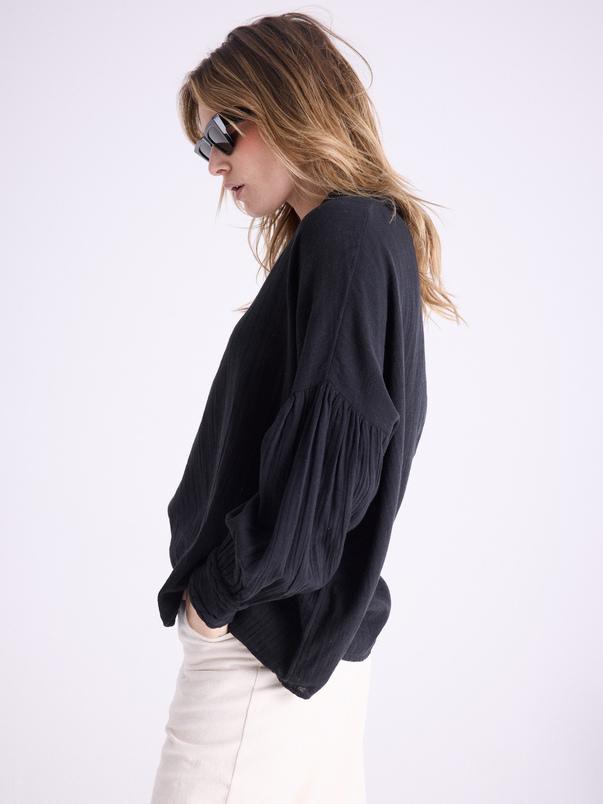 Notshy Blouse Coton Clovis Blouse Double Gaze De Coton