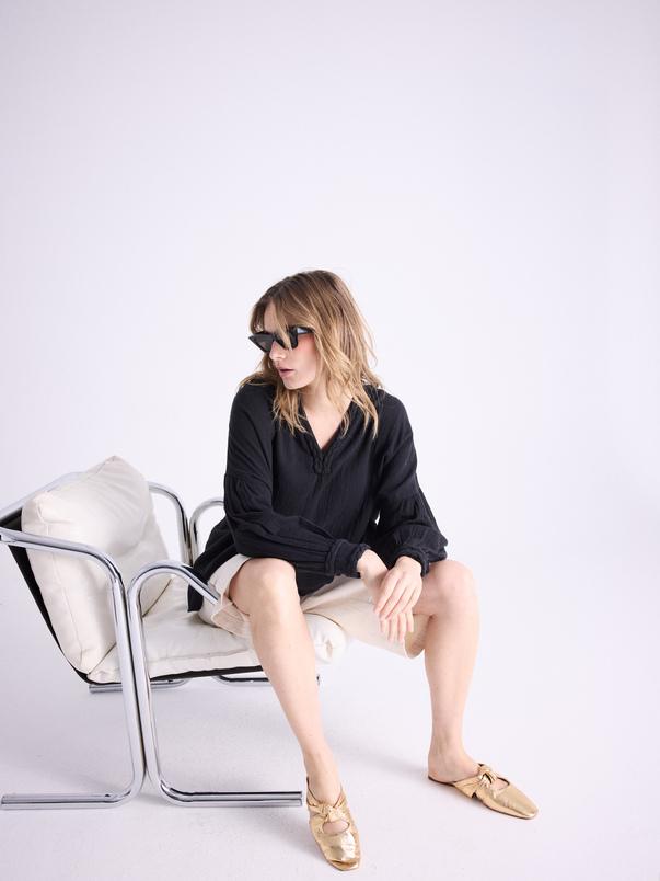 Notshy Blouse Coton Clovis Blouse Double Gaze De Coton