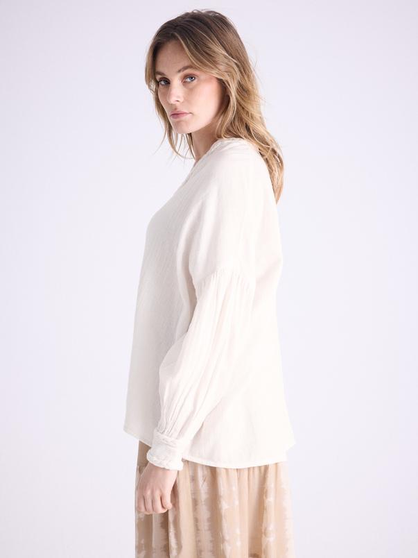 Notshy Blouse Coton Clovis Blouse Double Gaze De Coton