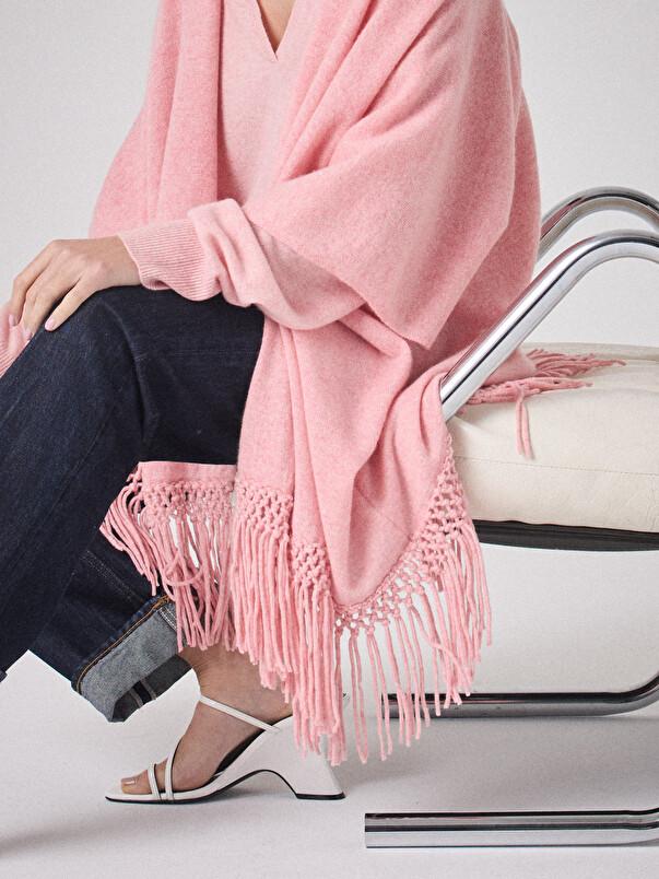 Notshy Cape Cachemire Juliette Cape Cachemire 2 Fils Jauge 12