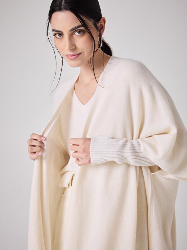 Notshy Cape Cachemire Juliette Cape Cachemire 2 Fils Jauge 12