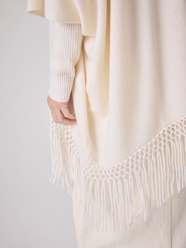 Notshy Cape Cachemire Juliette Cape Cachemire 2 Fils Jauge 12