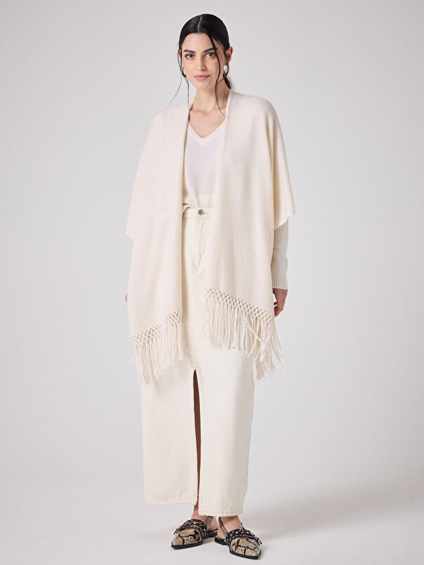 Notshy Cape Cachemire Juliette Cape Cachemire 2 Fils Jauge 12