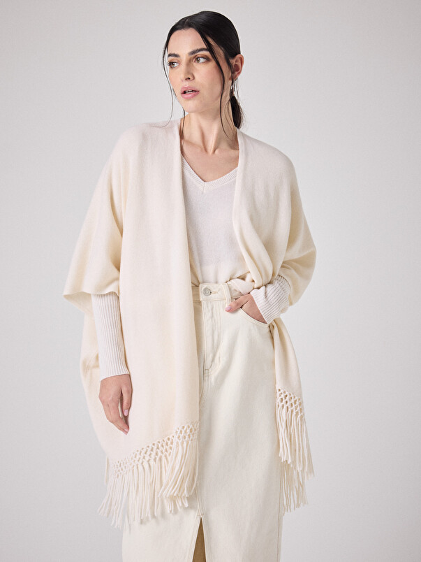 notshy Cape cachemire Juliette Cape cachemire 2 fils jauge 12