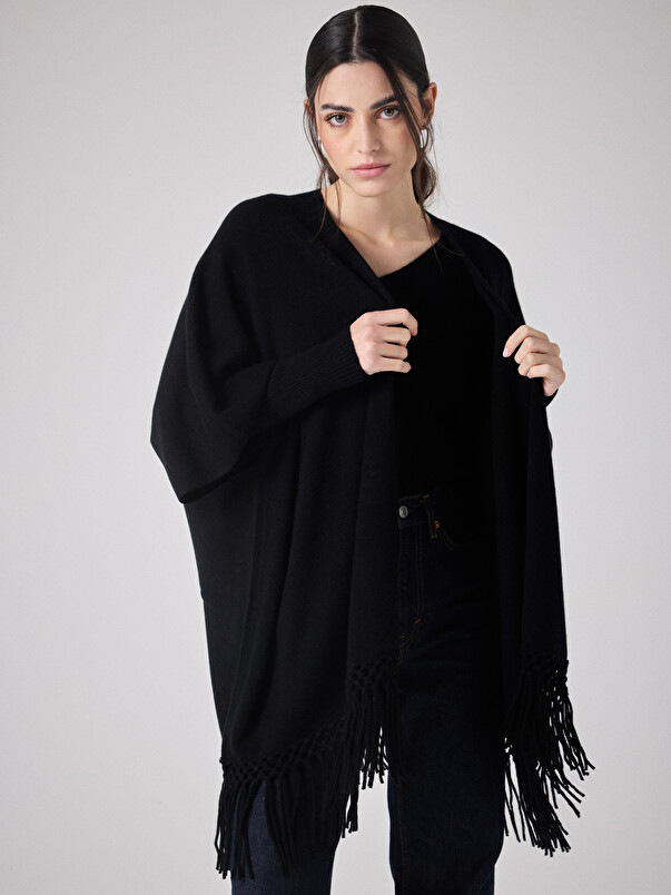 Notshy Cape Cachemire Juliette Cape Cachemire 2 Fils Jauge 12