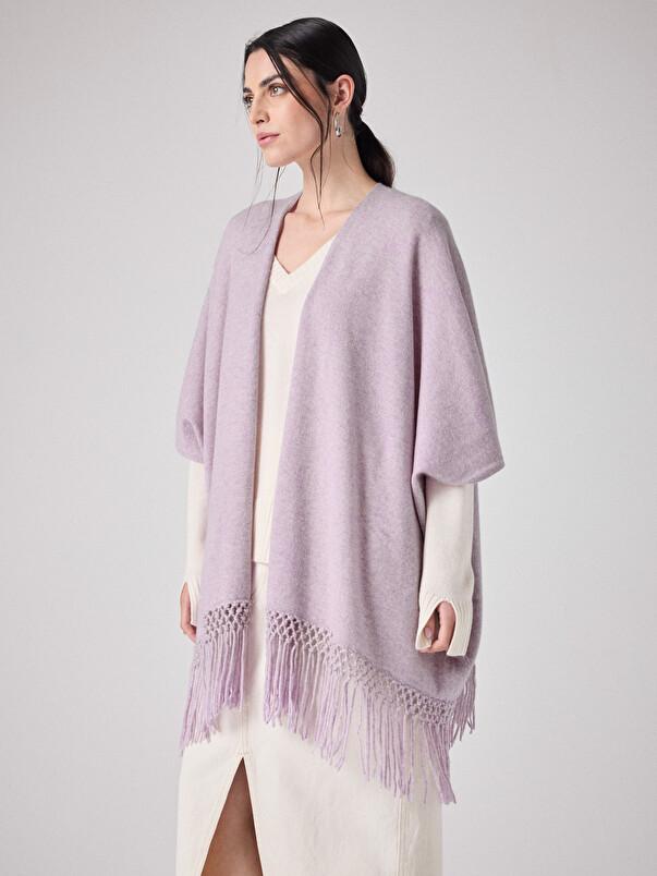 Notshy Cape Cachemire Juliette Cape Cachemire 2 Fils Jauge 12