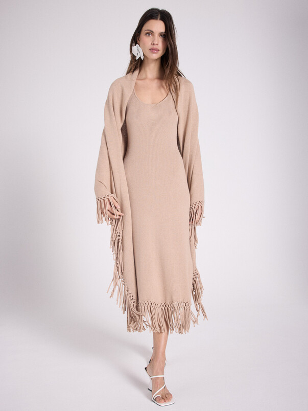 Notshy Cape Coton Cachemire Kayma Cape Coton Et Cachemire Jauge 7
