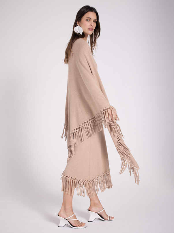 Notshy Cape Coton Cachemire Kayma Cape Coton Et Cachemire Jauge 7