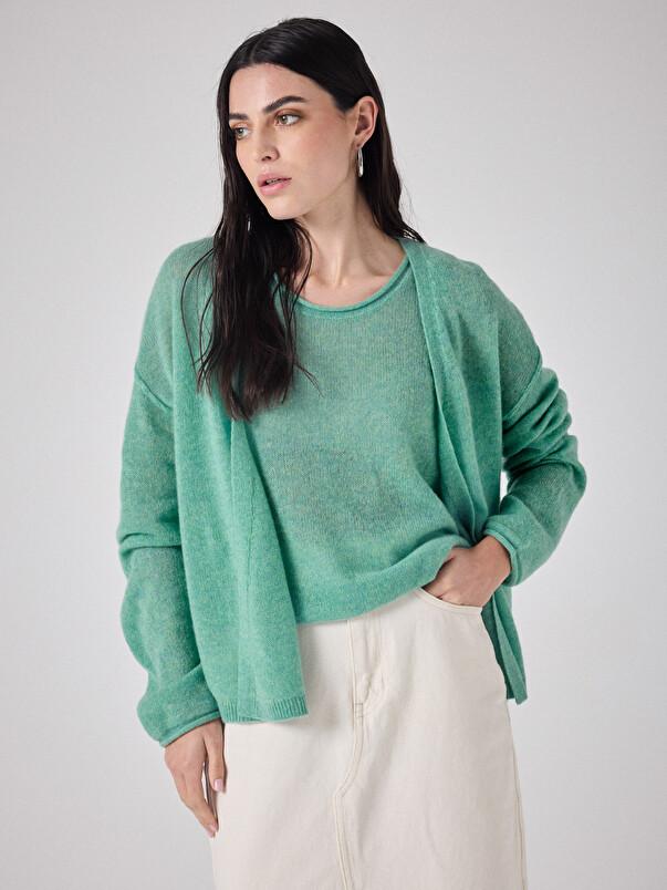 notshy Cardigan cachemire light Oedipe Cardigan cachemire 2 fils jauge 9