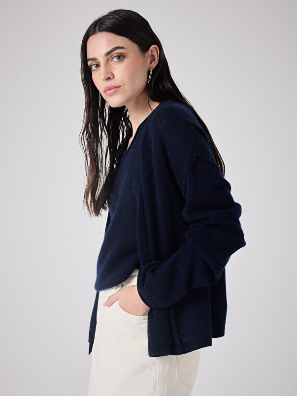 Notshy Cardigan Cachemire Light Oedipe Cardigan Cachemire 2 Fils Jauge 9