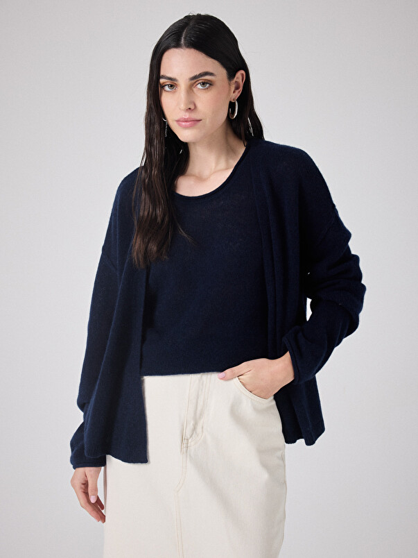 notshy Cardigan cachemire light Oedipe Cardigan cachemire 2 fils jauge 9