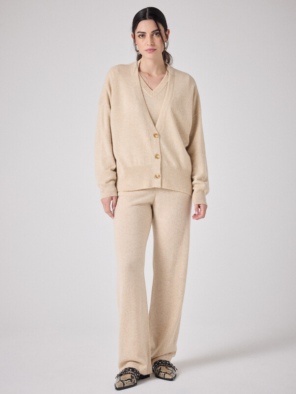 Notshy Cardigan Cachemire Manille Cardigan Cachemire 2 Fils Jauge 12