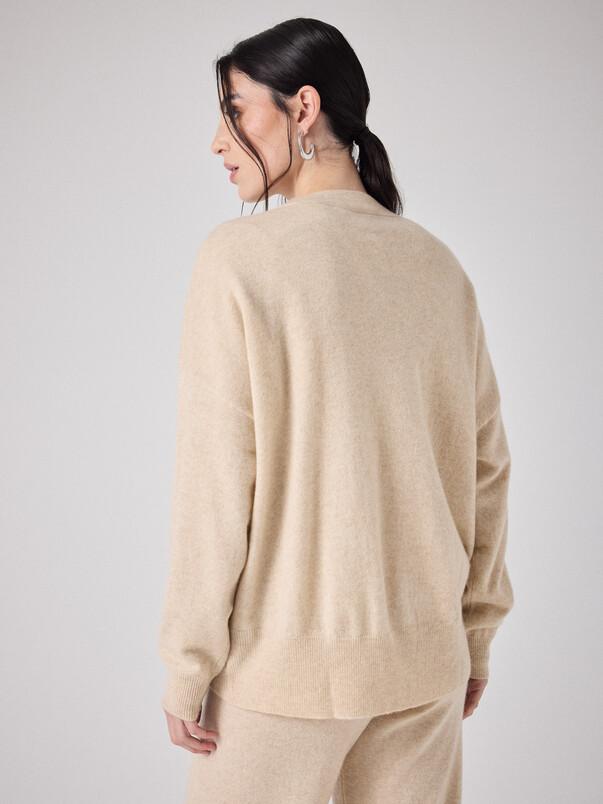 Notshy Cardigan Cachemire Manille Cardigan Cachemire 2 Fils Jauge 12