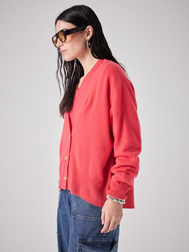 Notshy Cardigan Cachemire Manille Cardigan Cachemire 2 Fils Jauge 12