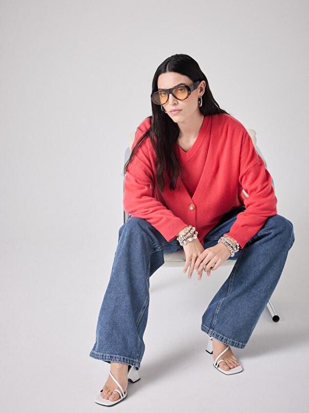 Notshy Cardigan Cachemire Manille Cardigan Cachemire 2 Fils Jauge 12