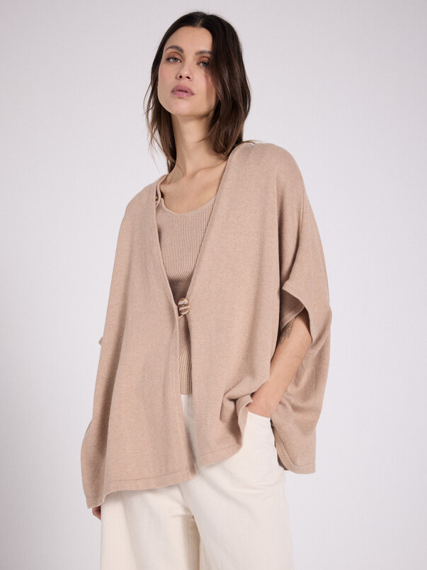 notshy Cardigan coton cachemire Shae Cardigan coton et cachemire jauge 7