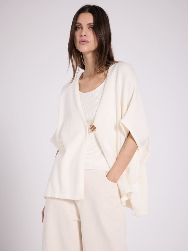 notshy Cardigan coton cachemire Shae Cardigan coton et cachemire jauge 7