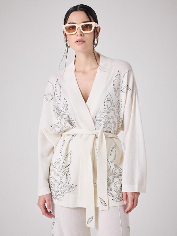 notshy Cardigan laine et cachemire Kaly Cardigan laine et cachemire jauge 12