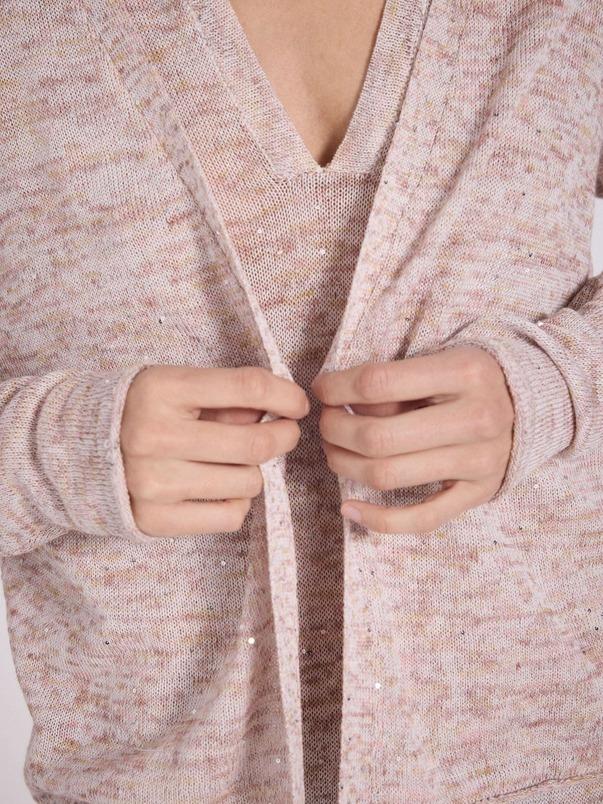 Notshy Cardigan Willow Cardigan Coton Lin Polyamide Et Sequins