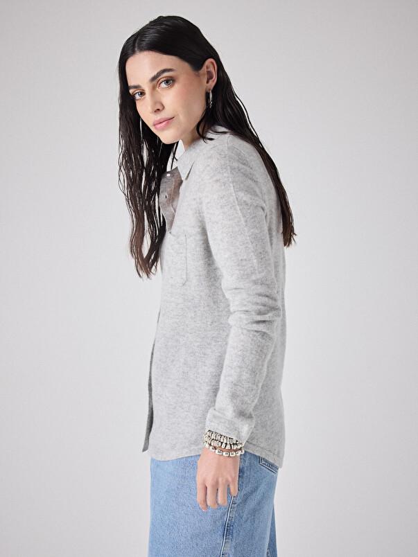 Notshy Chemise Cachemire Albertine Chemise Cachemire 2 Fils 12GG